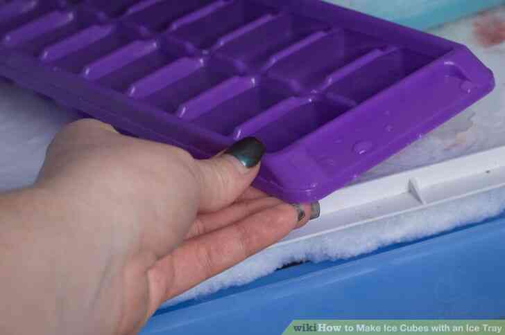 Image intitulée Faire des Cubes de Glace avec un Bac à glaçons Étape 4